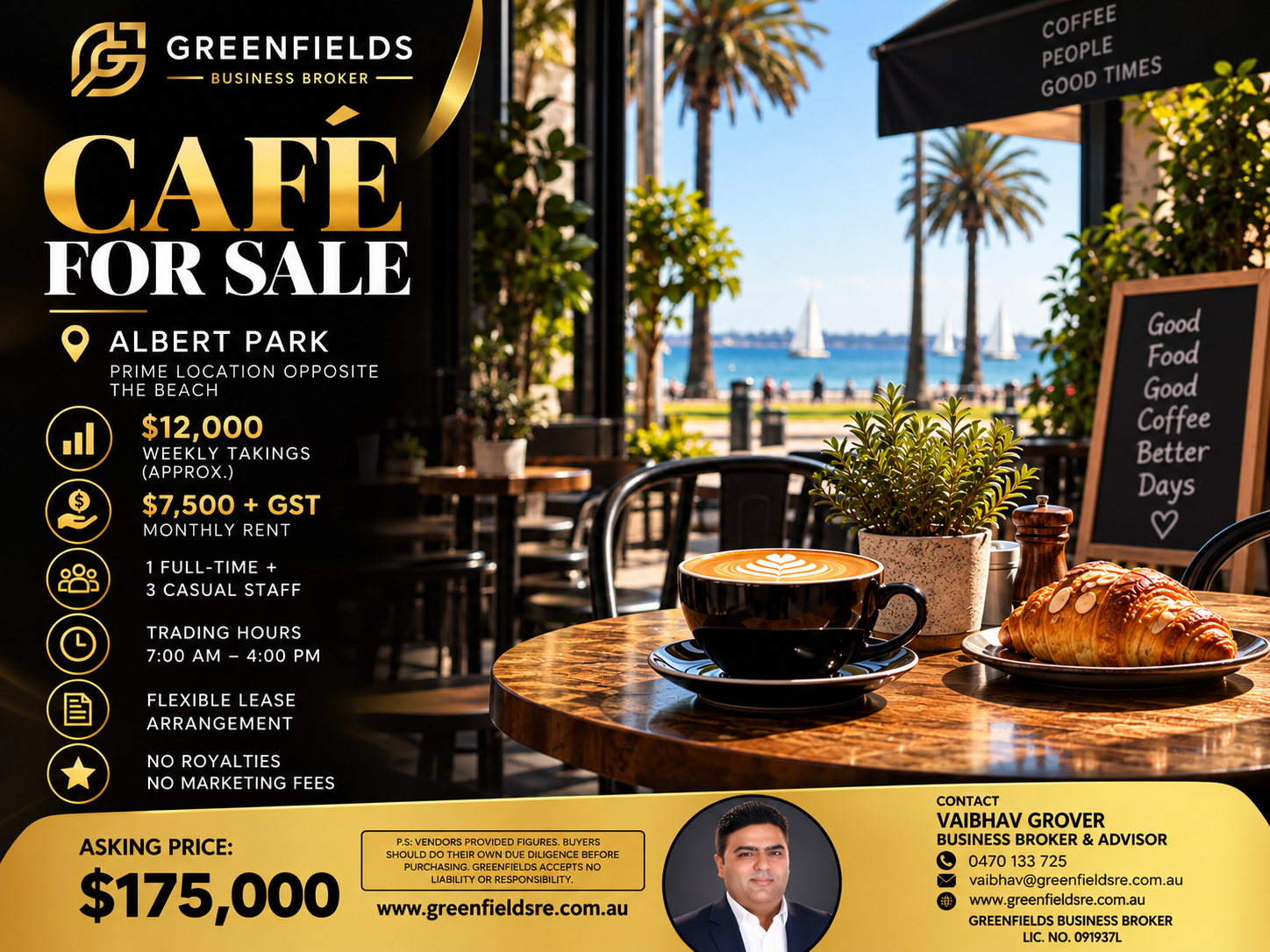 Premium Cafe for Sale